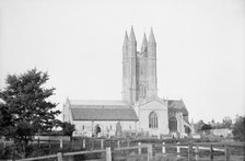 St Sampson's Church, Cricklade, Wiltshire, 1883. Artist: Henry Taunt.
