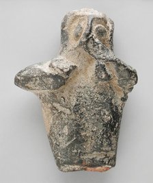Torso or Upper Body with Hand to Mouth, Late Period (724-333 BCE). Creator: Unknown.