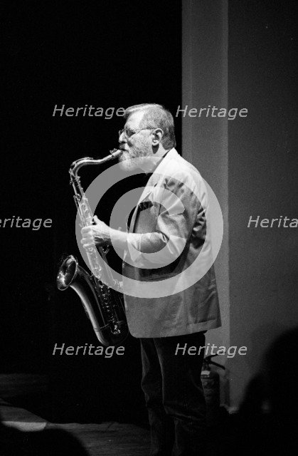 Lew Tabackin, Brecon Jazz Festival, Brecon, Powys, Wales, 1999. Artist: Brian O'Connor.