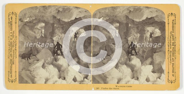 Under the Snow, 1870/89. Creator: Henry Hamilton Bennett.