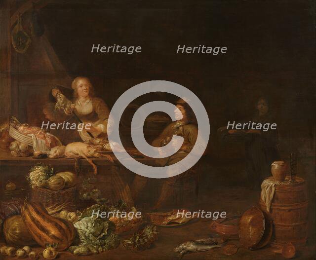 Kitchen Interior, 1645. Creator: Jan Olis.