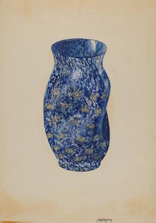 Pinch Vase, c. 1936. Creator: Ralph Atkinson.