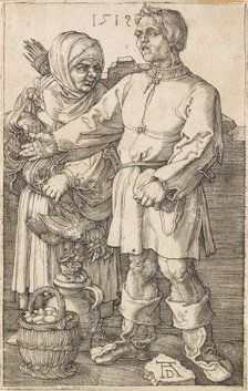 The Peasant and His Wife at Market, 1519. Creator: Dürer, Albrecht (1471-1528).