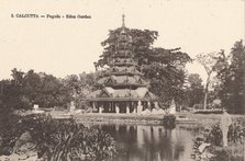 'Calcutta - Pagoda - Eden Garden', c1900. Artist: Unknown.