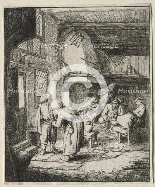 The Peasant settling his debt. Creator: Adriaen van Ostade (Dutch, 1610-1684).