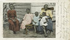 A Happy Family, 1902 - 1903. Creator: Detroit Publishing Company.