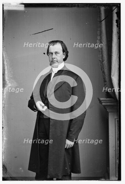 Rev. Abram Newkirk Littlejohn Littlejohn, between 1855 and 1865. Creator: Unknown.