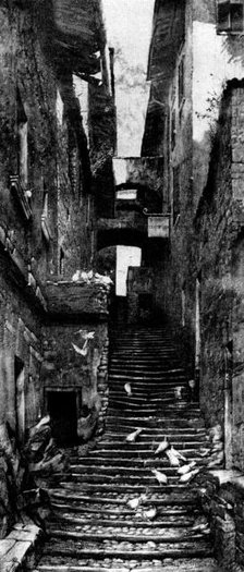 Pictures from the New Gallery: The Pigeons' Resort: Varenna, Lake of Como - C. T. G. Formili, 1895. Creator: Unknown.