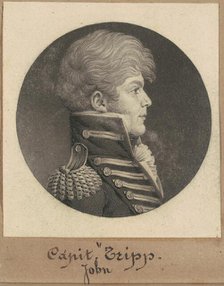 John Trippe, 1809. Creator: Charles Balthazar Julien Févret de Saint-Mémin.