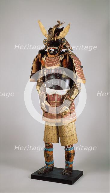 Armour, Japanese, 16th and 18th centuries. Creators: Saotome Ietada, Myochin Munesuke.