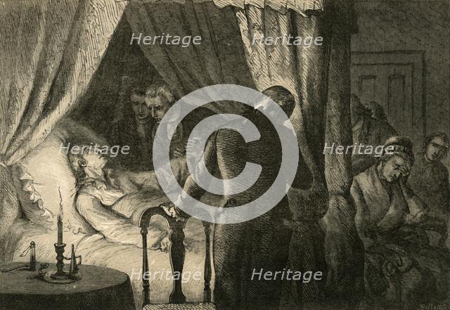 'The Death of Washington', (1877). Creator: Albert Bobbett.