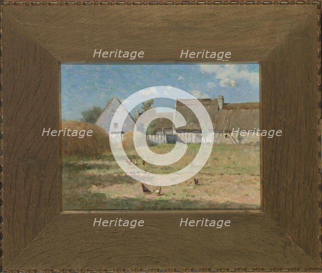 Brittany Farm, 1885. Creator: Arthur Wesley Dow.