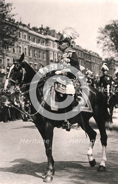 Field Marshal Earl Kitchener (1850-1916), early 20th century.Artist: Rotary Photo