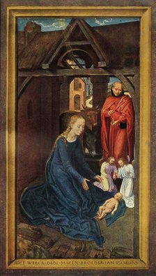 'The Nativity', 1479. Creator: Hans Memling.