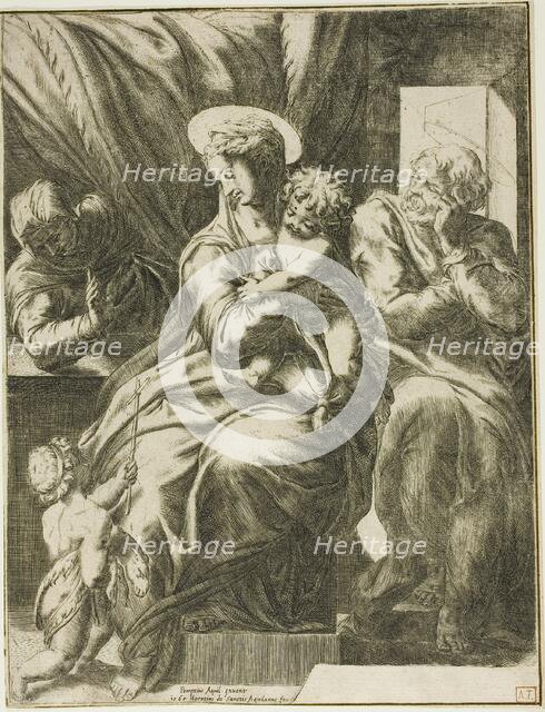 The Holy Family, 1568. Creator: Orazio de Sanctis.