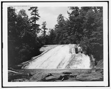 Drift Falls, Sapphire, N.C., (1902?). Creator: William H. Jackson.