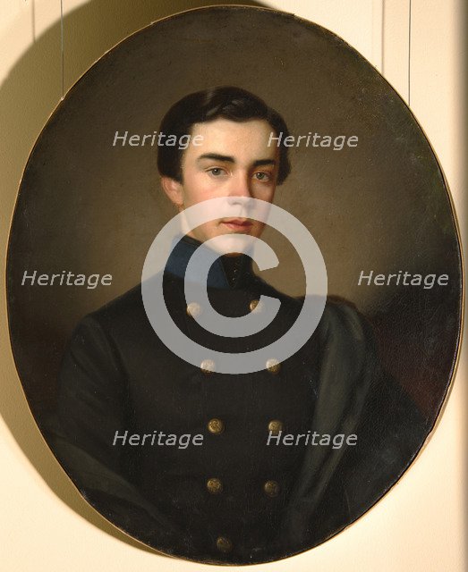 Portrait of Prince Alexander Mikhailovich Golitsyn (1838-1919), 1850s. Artist: Anonymous  