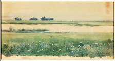 (Landscape with Marshes), 1898. Creator: De Lancey Gill.