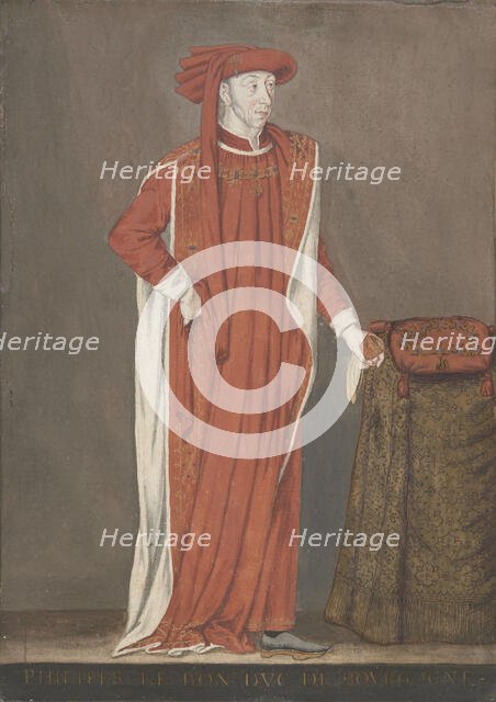 Portrait of Philip the Good (1396-1467), 1610s. Creator: Anonymous.