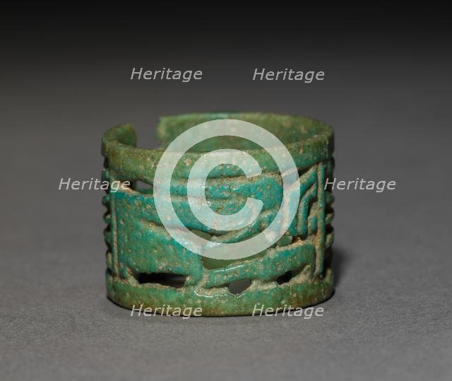 Openwork Ring, 1069-715 BC. Creator: Unknown.