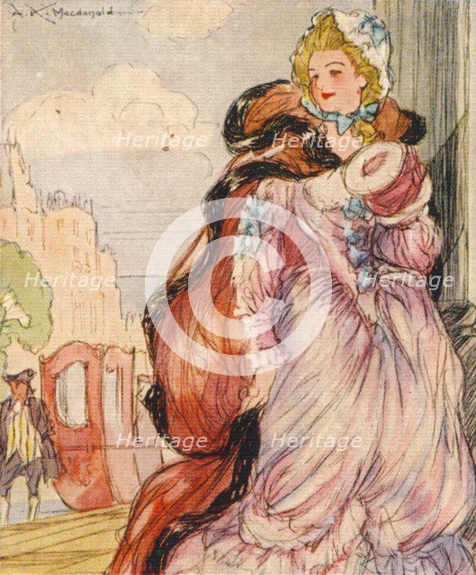 Mrs Fitzherbert, longtime companion of the future King George IV of the United Kingdom, 1937.