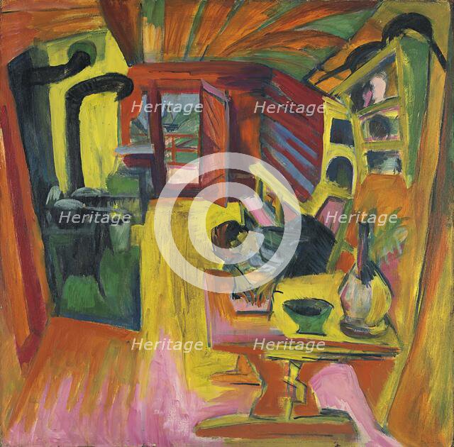 Alpine Kitchen, 1918. Creator: Ernst Kirchner.