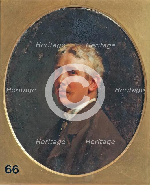 Cecil van Haanen, Self Portrait, 1885. Creator: Cecil van Haanen.