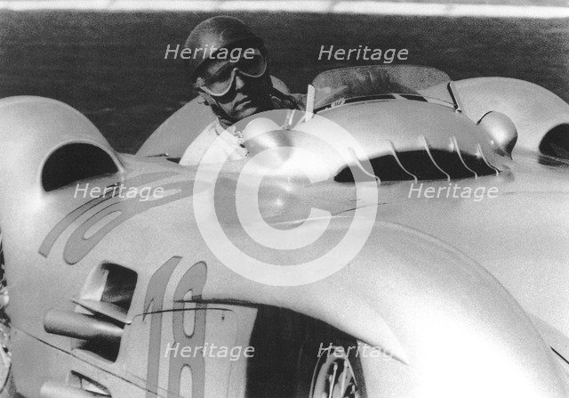 Fangio, French Grand Prix, Rheims, France, 1954. Artist: Unknown