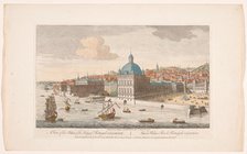 View of the Royal Palace in Lisbon, 1752. Creator: Anon.