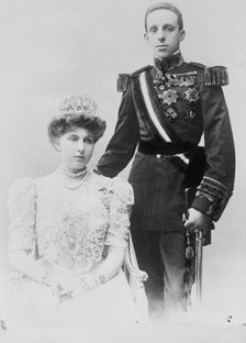 King and Queen of Spain, 1910. Creator: Bain News Service.