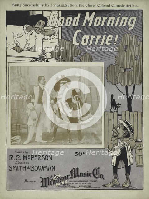 'Good morning Carrie!', 1901. Creator: Unknown.