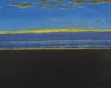 Marine, plage sombre (Seascape, dark beach), 1923.