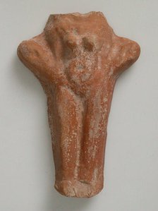 Fragment of a Female Figure, Coptic, 4th-7th century. Creator: Unknown.