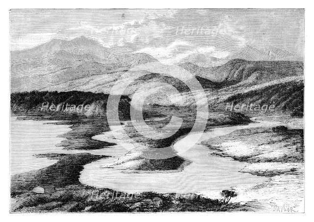 The Dui Valley, Sakhalin, Russia, 1895.Artist: Armand Kohl