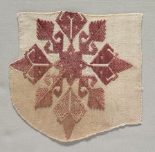 Fragment of Embroidery, 1700s. Creator: Unknown.