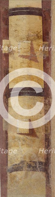 Wall painting, ca. 40-30 B.C.. Creator: Unknown.