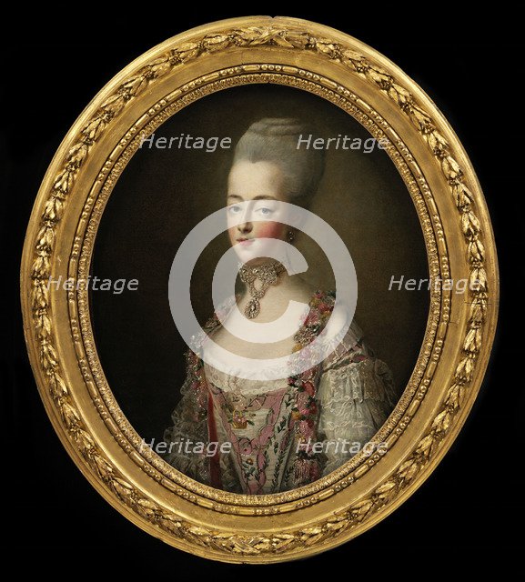 Portrait of Queen Marie Antoinette of France (1755-1793).