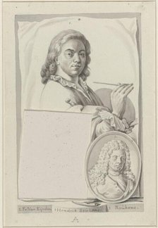Portraits of Hendrik Soukens and Roukens, 1757-1819. Creator: Roeland van Eynden.