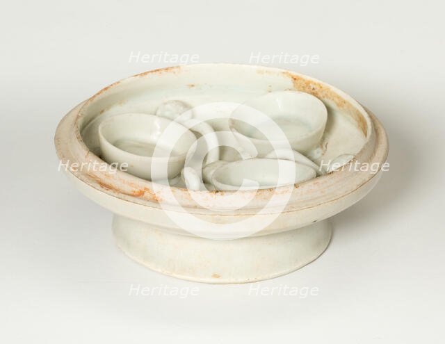 Covered Box with Lotus-Shaped Compartments, Song dynasty (960-1279). Creator: Unknown.