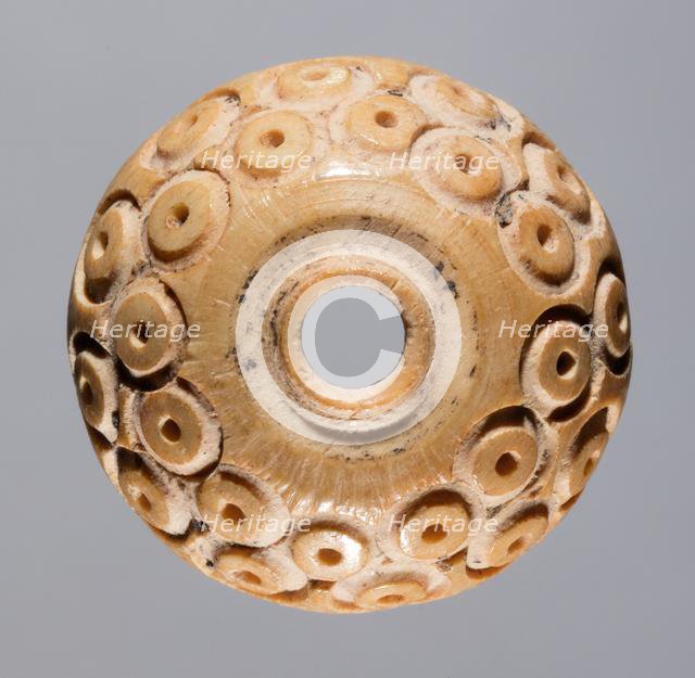 Spindle Whorl, 700s - 900s. Creator: Unknown.