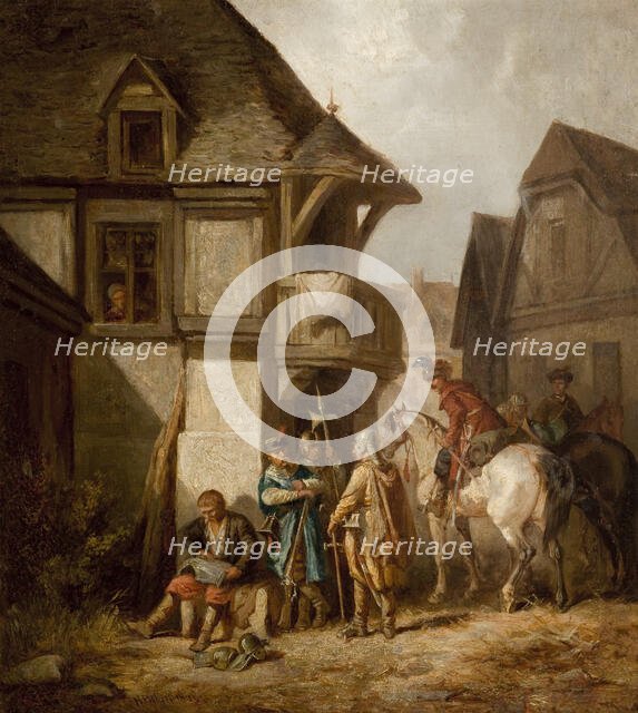 Return of the Lisowczycy, 1868. Creator: Henryk Pillati.