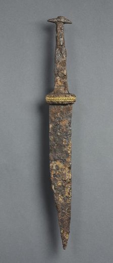 Single-Edged Knife (Scramasax), 600s. Creator: Unknown.