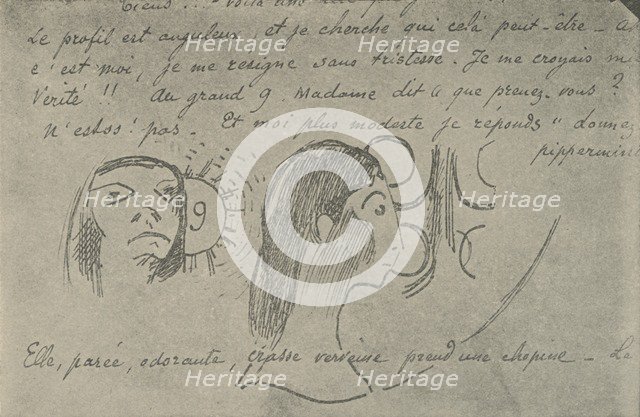 'The Profile is Angular', 1936. Artist: Paul Gauguin.