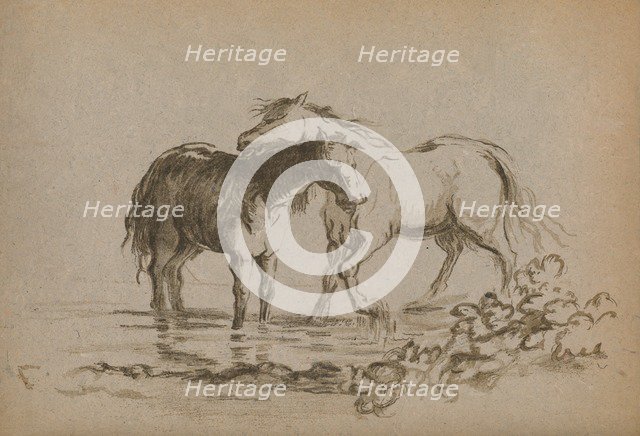 'Horses', 1903. Artist: Lady Diana Spencer.
