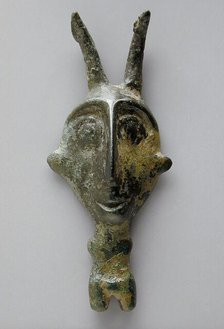 Horned Female Figure, between c.1000 and c.650 B.C.. Creator: Unknown.