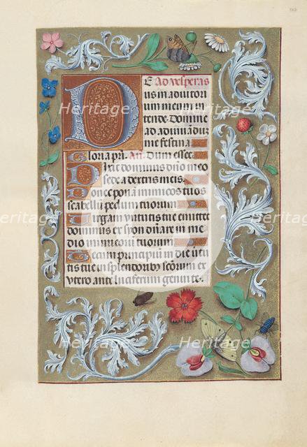 Hours of Queen Isabella the Catholic, Queen of Spain: Fol. 147r, c. 1500. Creator: Master of the First Prayerbook of Maximillian (Flemish, c. 1444-1519); Associates, and.