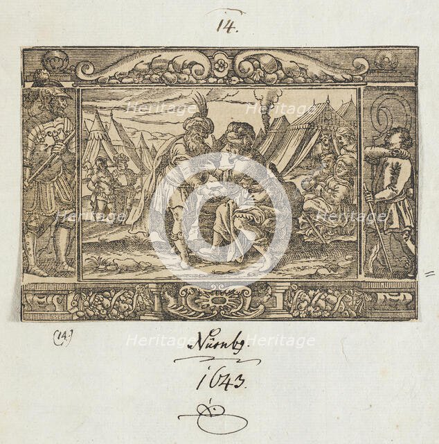 Biblical Scene (Jacob and Esau [?]), c1643. Creator: Unknown.