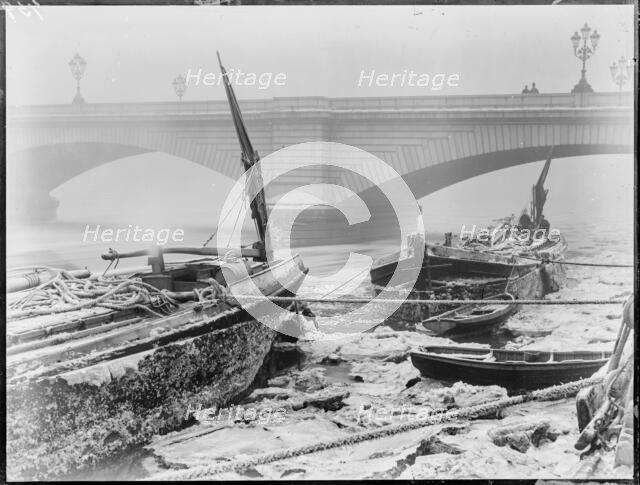 Putney Bridge, Putney, Wandsworth, Greater London Authority, 1884-1899. Creator: William O Field.