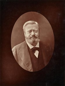 Edmond About, 1870-1875. Creator: Nadar.