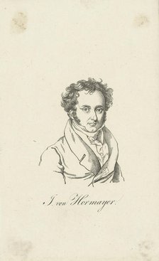 Portrait of Joseph Hormayr, Baron zu Hortenburg (1781-1848). Creator: Anonymous.